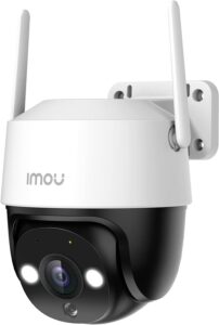 Imou 2K(3MP) 360° Caméra Surveillance WiFi Extérieure, PTZ Caméra IP Exterieur WiFi, Vision Nocturne Couleur 30M, Détection de Personne AI, Suivi Intelligent, Étanche IP66, Audio Bidirectionnel,Sirène