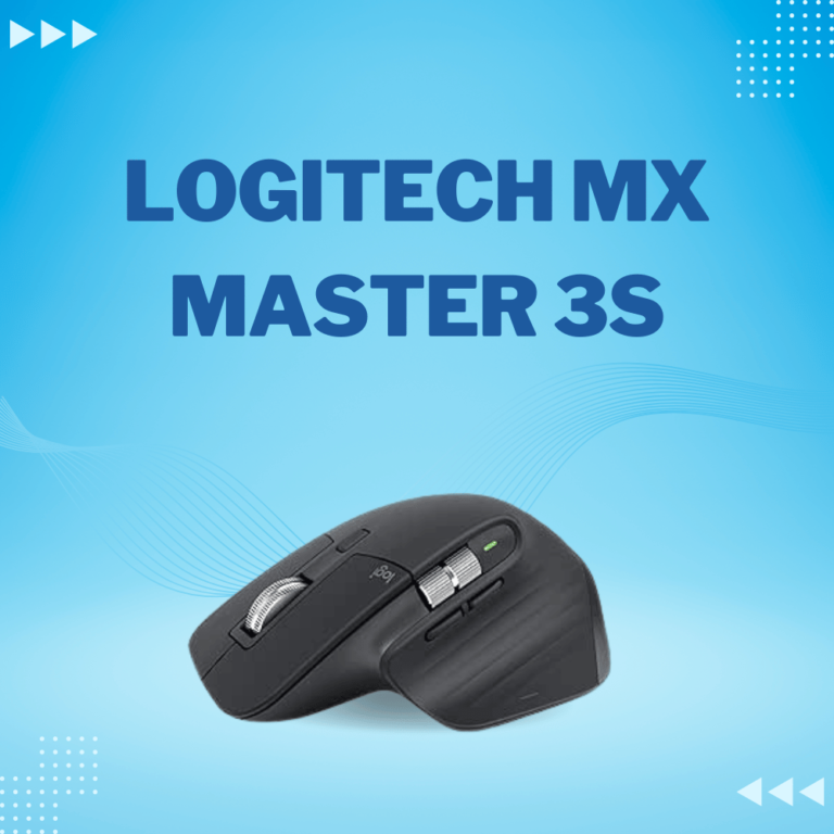 Logitech MX Master 3S - Souris Performante Sans Fil avec Défilement Ultra-Rapide, Ergonomique, DPI 8K, Suivi sur Verre, Clics Silencieux, USB-C, Bluetooth, Windows, Linux, Chrome - Gris foncé