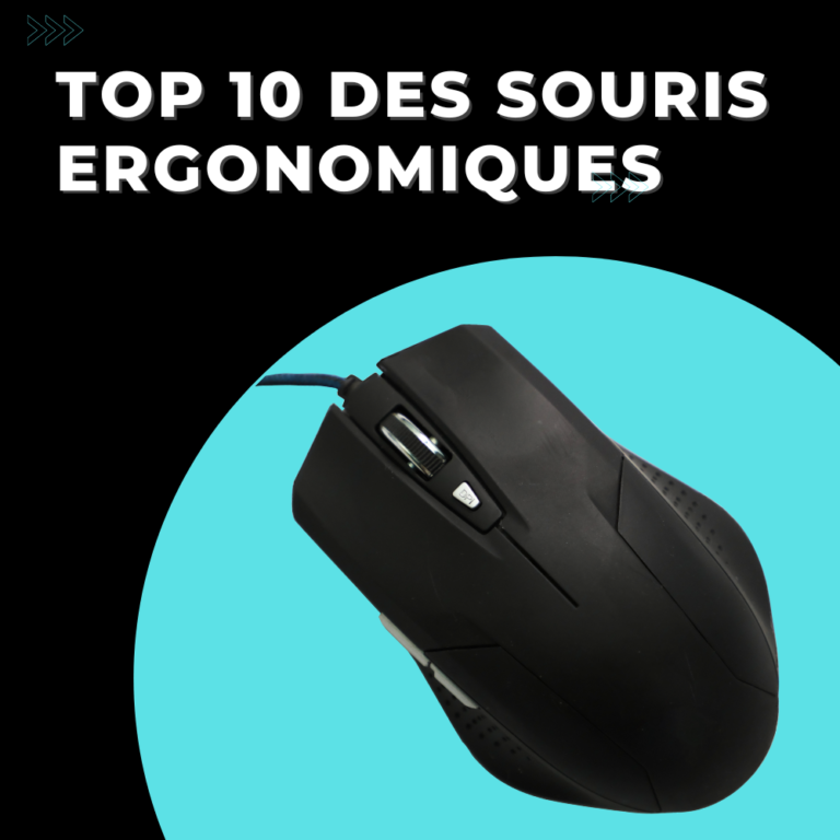 Top 10 des souris ergonomiques pour réduire la fatigue